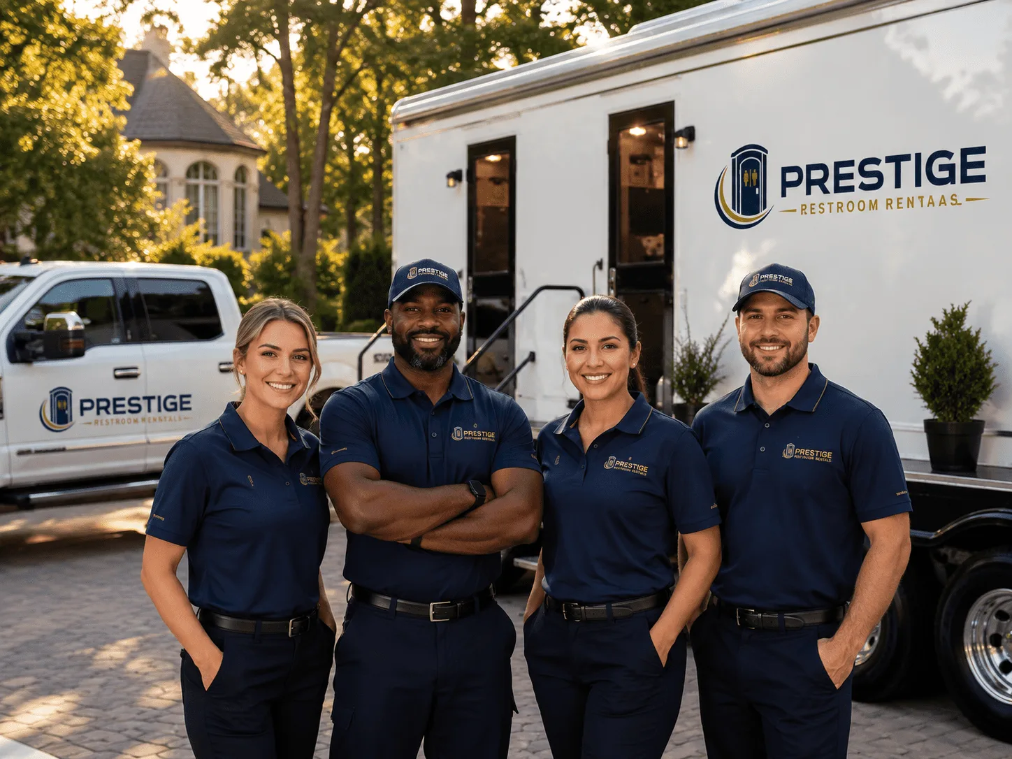 Trusted Luxury Portable Restrooms company in Sadler, TX